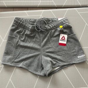 Grey reebok shorts